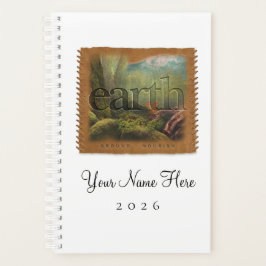 Agenda Four Elements - EARTH - Personalized Day Planner