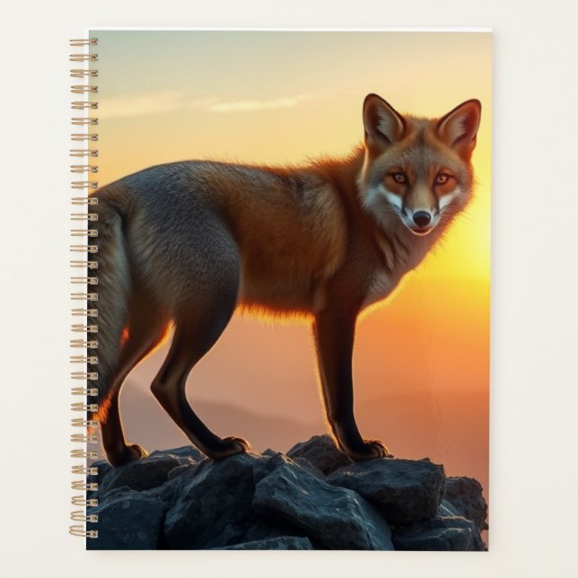 Agenda Fox Lovers Personal Journal o Diary (Anverso)
