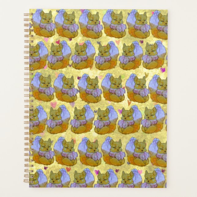 Agenda Fox named Dice (Anverso)