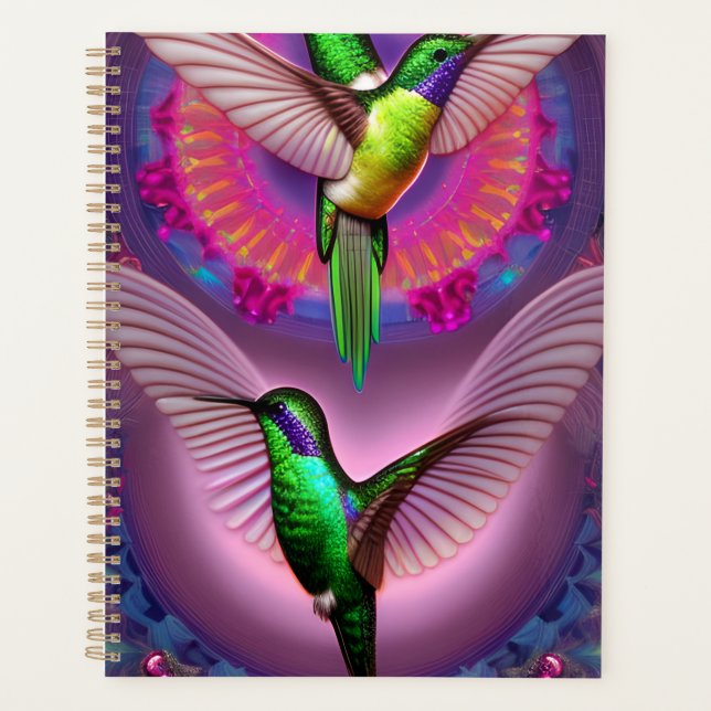 Agenda Fractal Hummingbird (Anverso)