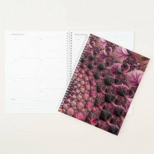 Agenda Fractal rosa
