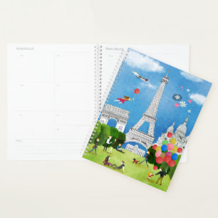 Agenda Francia colorida