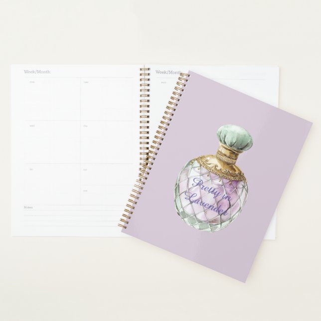 Agenda Frasco de perfume Pretty in Lavender (Demostración)