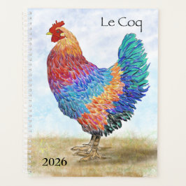 Agenda French Rooster Planner