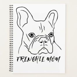 Agenda Frenchie Mom Hand-Drawn Frenchie
