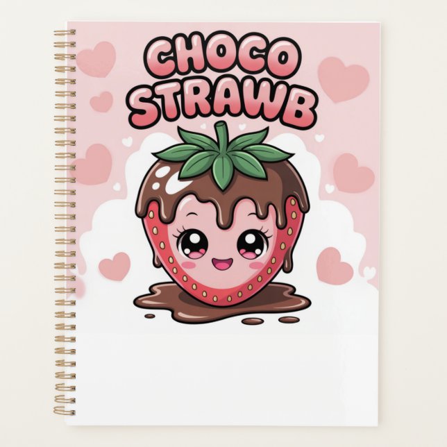 Agenda Fresa de chocolate (Anverso)