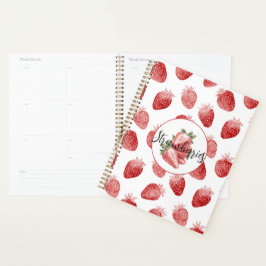 Agenda Fresas Rojas Fruta