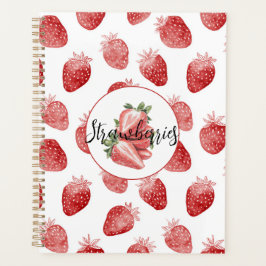 Agenda Fresas Rojas Fruta  