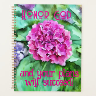 Agenda Fresco como una Planificadora de Hortensias