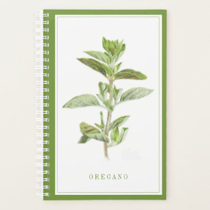 Agenda FRESH OREGANO 5.5x8.5 Planner / Verde