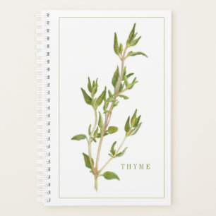Agenda FRESH THYME 5.5x8.5 Planner / Calendario