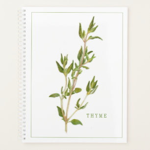 Agenda FRESH THYME 8.5x11 Planner / Calendario