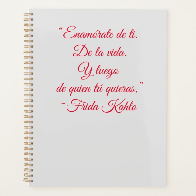 Agenda Frida Inspired Planner (Anverso)
