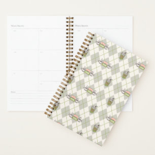 Agenda FRIENDS™ Patrón de Argyle de Central Perk