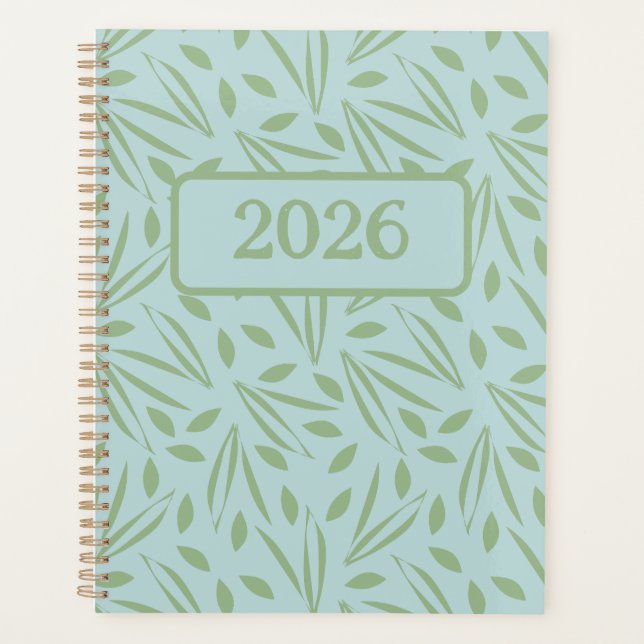 Agenda Frolicking In The Foliage: Green on Light Green (Anverso)