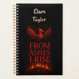 Agenda From Ashes I Rise – Phoenix Personalized Planner