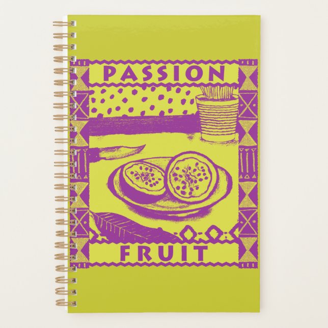 Agenda Fruta de la pasión (Anverso)