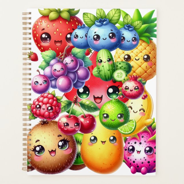 Agenda Fruta feliz (Anverso)