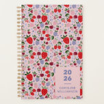Agenda Frutas y bayas rosadas de verano Damas de honor pe<br><div class="desc">Abraza el encanto del estilo boho chic con nuestra Agenda Personalizada Boho Pink Summer Fruit Berries. Esta encantadora agenda presenta un diseño encantador de vibrantes frutas y bayas de verano en tonos rosados juguetones,  aportando un toque fresco y caprichoso a tu rutina diaria de planificación.</div>
