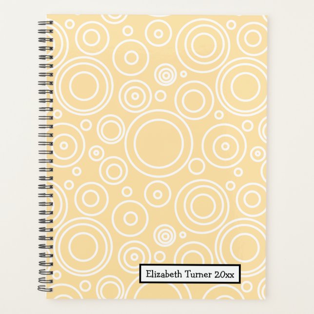 Agenda Fun Circle Pattern (Anverso)