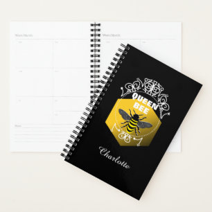 Agenda Fun Queen Bee Vintage Inspirado en la personalidad