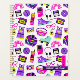 Agenda Fun retro 90s nostalgia – drawings Y2K revival