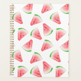 Agenda Fun Watercolor Watermelon Planner