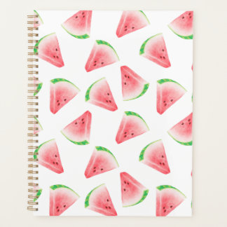 Agenda Fun Watercolor Watermelon Planner