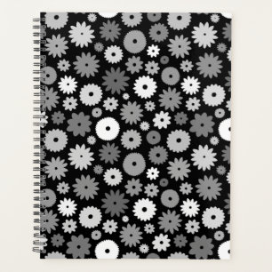 Agenda Funda Case-Mate iPhone de flores monocromas con pa