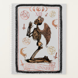 Agenda Funda de tarjeta Sinner Tarot