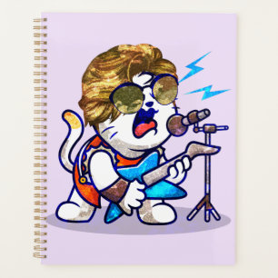 Agenda Funky Rockstar Cat - Guay Music Lover Kitty