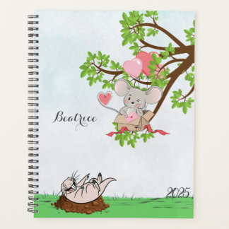 Agenda Funny 2025 Cute Personalizado Mensual