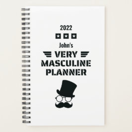 Agenda Funny Black & White Muy Masculino