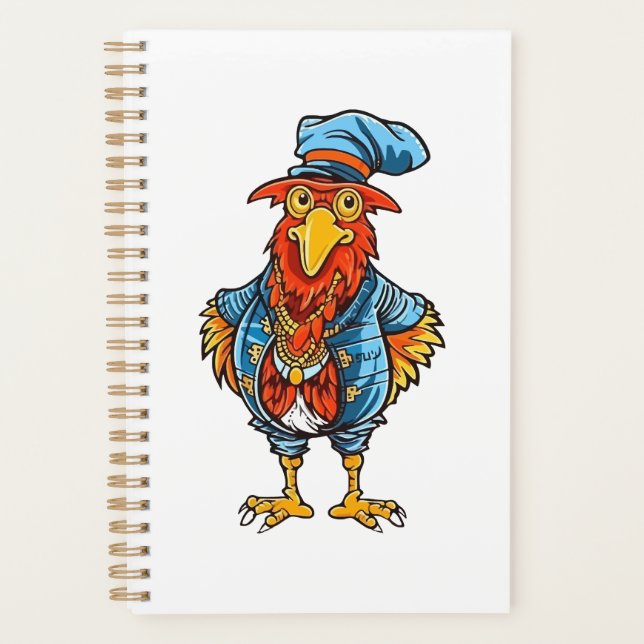 Agenda Funny Bossy Personalizado Rooster (Anverso)