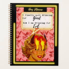 Agenda Funny Day Planner/Journal For Women Sassy-Evil
