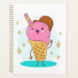 Agenda Funny Guay Cute Ice Cream