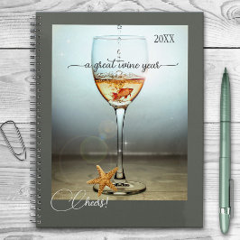 Agenda Funny Ocean Design Wine Year