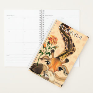 Agenda Funny Planner con un romántico caballero de la jir