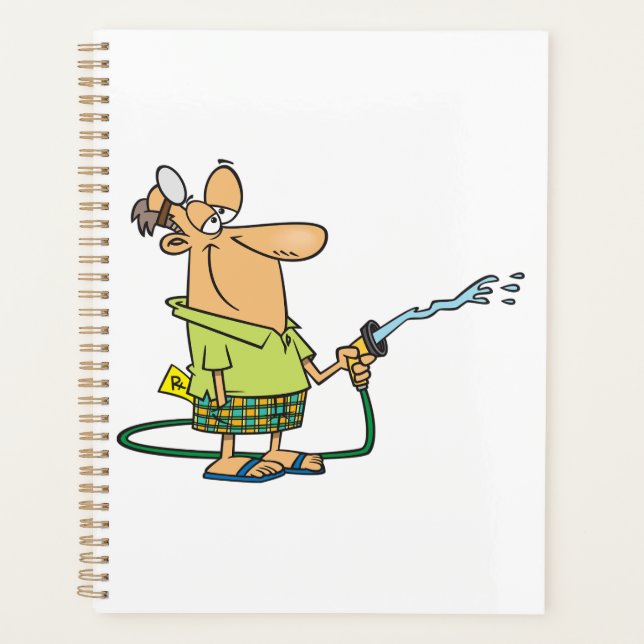 Agenda Funny Retired Doctor Gardening Garden Hose (Anverso)