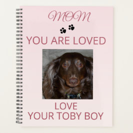 Agenda Fur-Kid Love Photo Planner Art