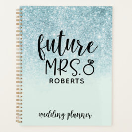 Agenda Futuro Sra. Boda Blue Purpurina