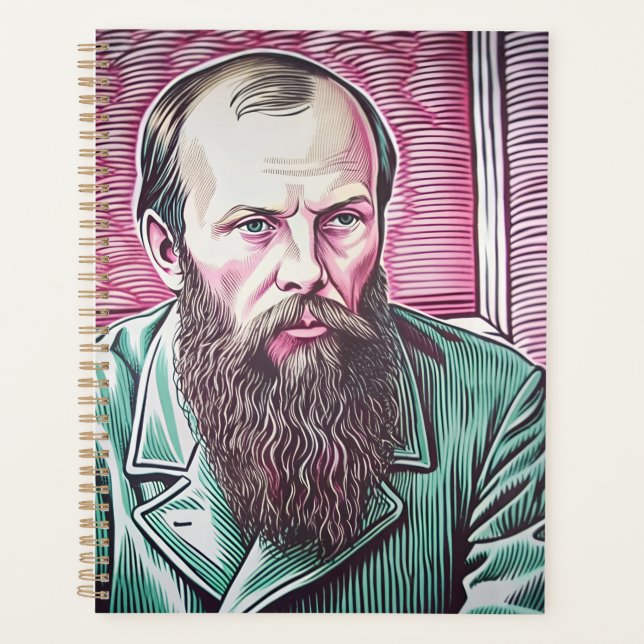 Agenda Fyodor Dostoyevsky cita existencial (Anverso)