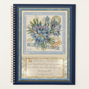 Agenda G Creación Oficina Flor azul
