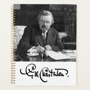 Agenda G. K. Chesterton en Work Notebook