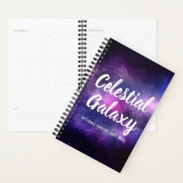 Agenda Galaxia Space Stars Ultra Violet Purple Nebula