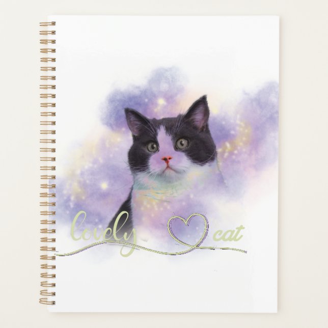 Agenda Galaxy Lovely Cat (Anverso)