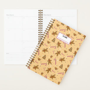 Agenda Galletas de navidad y hombres de pan de jengibre. 