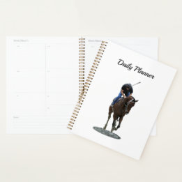 Agenda Galloping Thoroughbred Horse Daily Planner
