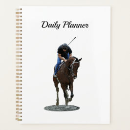 Agenda Galloping Thoroughbred Horse Daily Planner