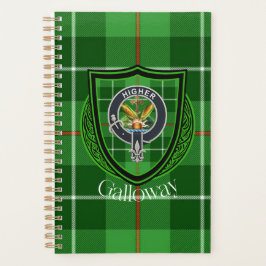 Agenda Galloway Scottish Clan Tartan & Crest